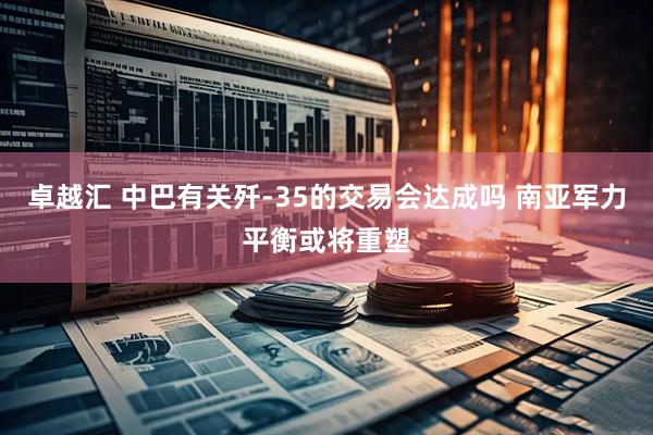卓越汇 中巴有关歼-35的交易会达成吗 南亚军力平衡或将重塑